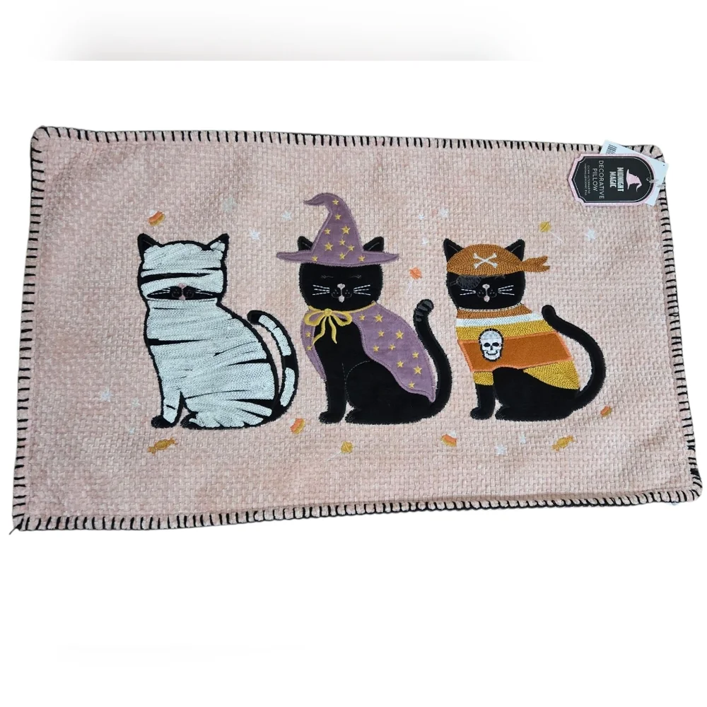 Cover ONLY Halloween Pillow Cover.